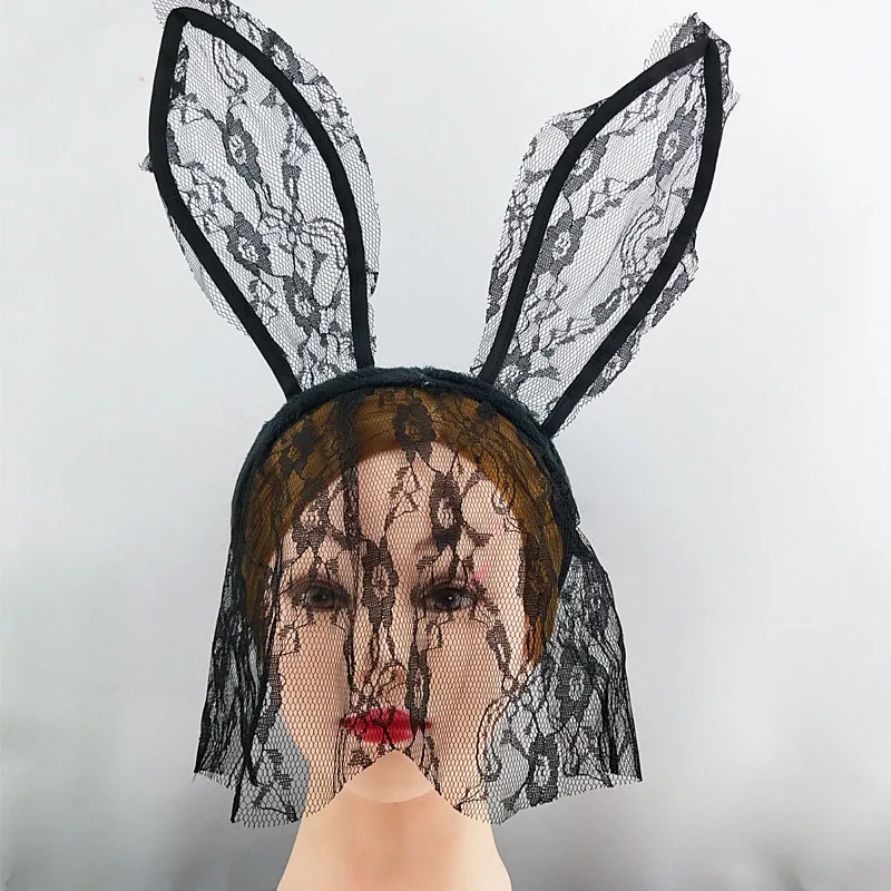 Kids Face Mask - Impreza opaska z uszami królika z
