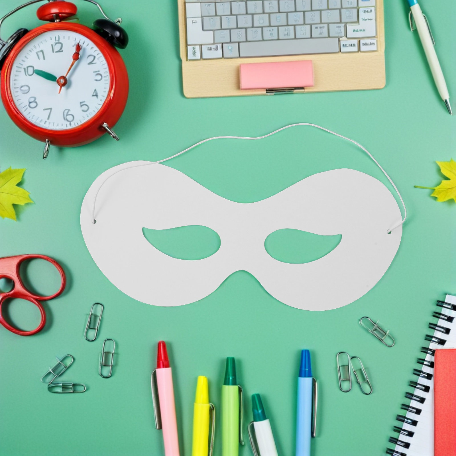 Kids Face Mask - 40 sztuk dziecięcych masek z białego
