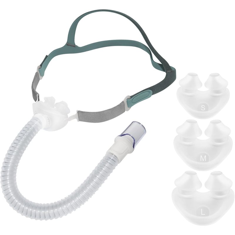 Silicone Mask Bracket - Zestaw masek CPAP z rurką, uniwersalna