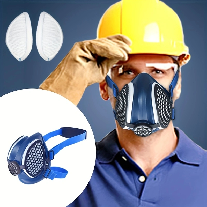 Kn95 Respirator Mask - Silikonowa półmaska ​​respirator z wymiennymi i