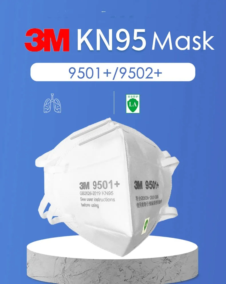 50 sztuk/worek 3M KN95 maska ​ – 3M Mask 9502+ recenzja i cena