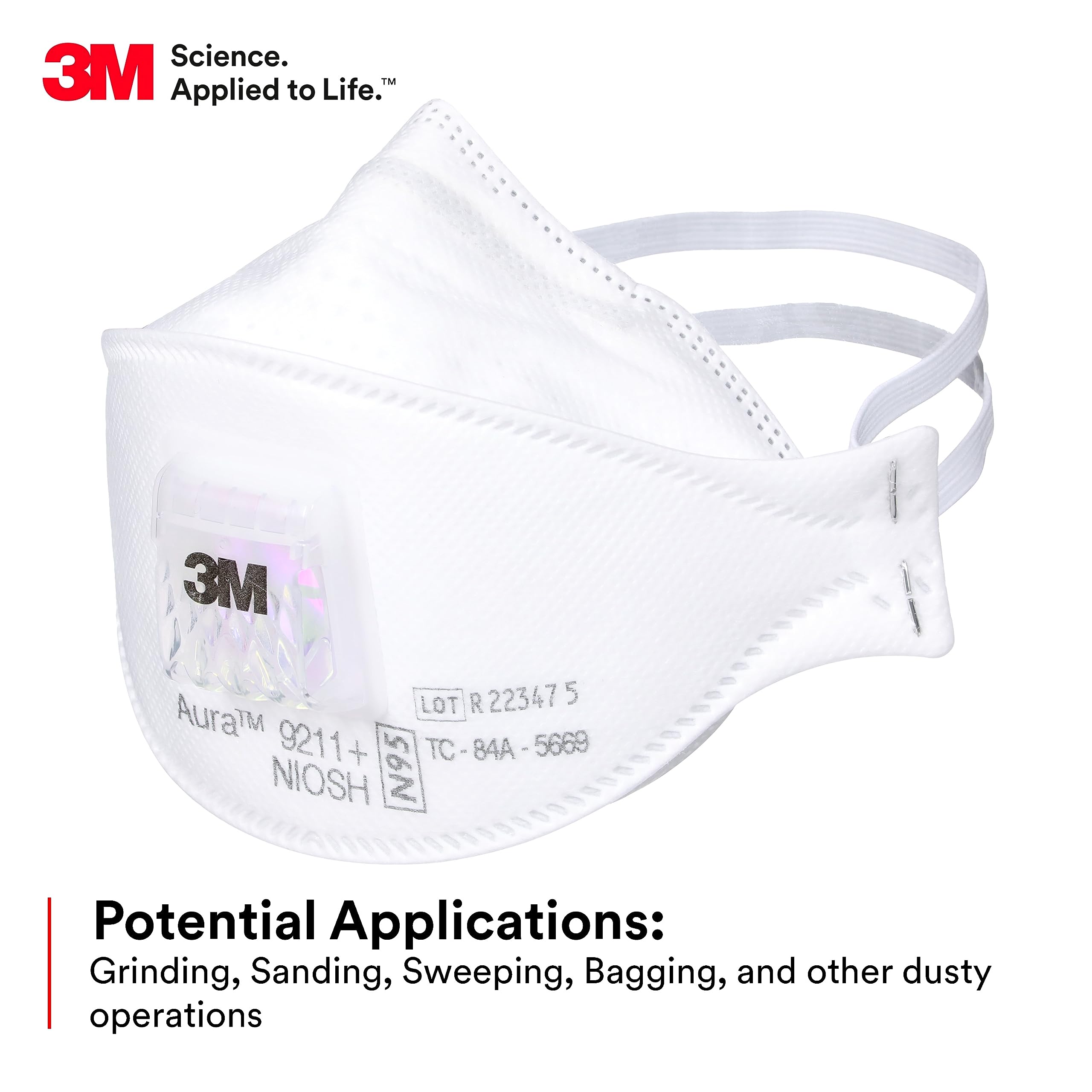 Maska przeciwpyłowa 3M Aura 92 – Kn95 Respirator Mask recenzja i cena