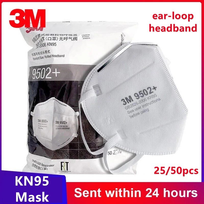 3M KN95 oryginalna maska ochro – 3M Mask 9502+ recenzja i cena