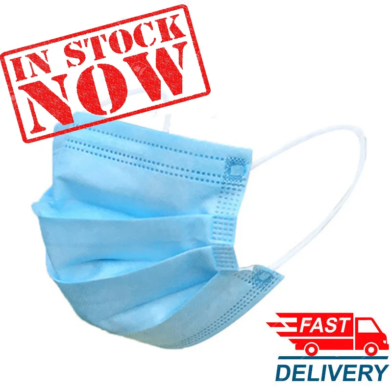 3-warstwowa jednorazowa maska  – Disposable Mask Blue recenzja i cena